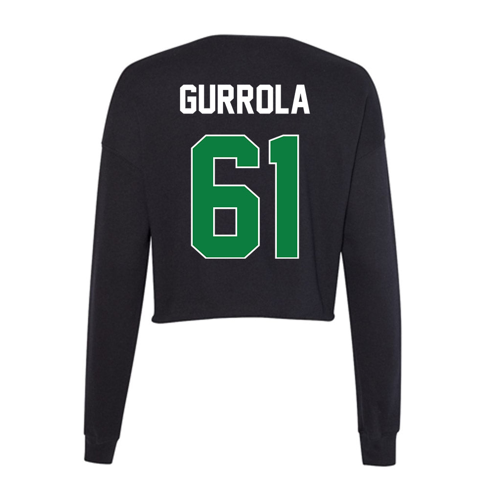 North Texas - NCAA Football : Paul Gurrola - Women's Cropped Crew Fleece-1