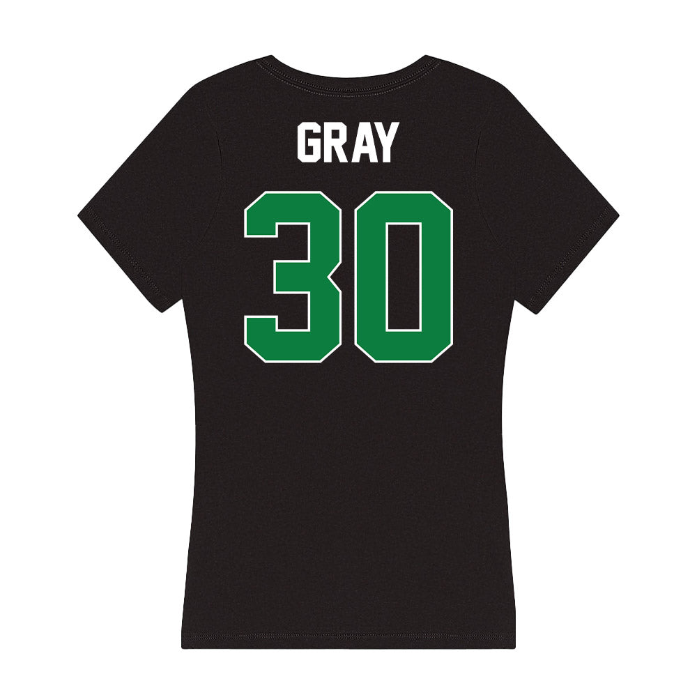 North Texas - NCAA Football : Ashton Gray - Women's V-Neck T-Shirt-1