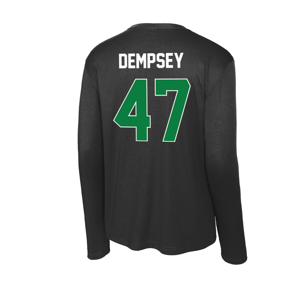 North Texas - NCAA Football : Harrison Dempsey - Activewear Long Sleeve T-Shirt-1