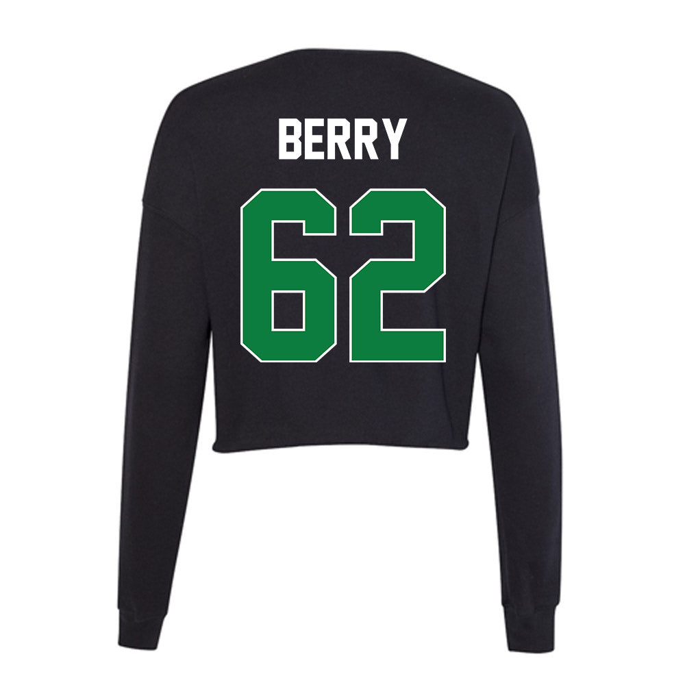 North Texas - NCAA Football : Amarion Berry - Women's Cropped Crew Fleece-1