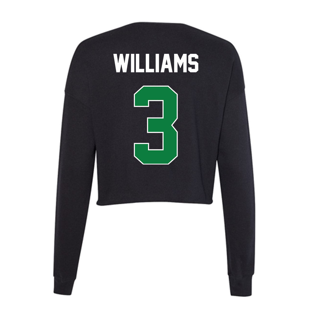 North Texas - NCAA Women's Soccer : Katherine Williams - Women's Cropped Crew Fleece-1