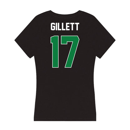 North Texas - NCAA Women's Volleyball : Susan Gillett - Women's V-Neck T-Shirt-1