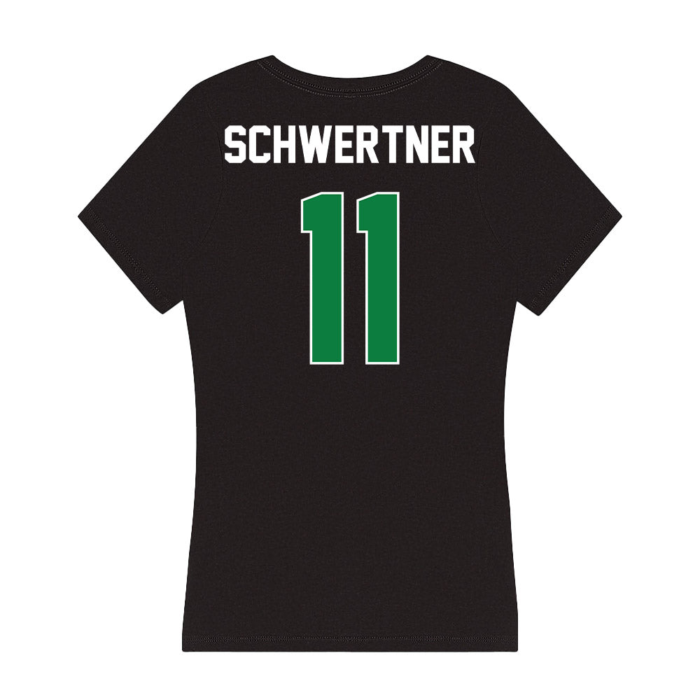 North Texas - NCAA Women's Soccer : Meghan Schwertner - Women's V-Neck T-Shirt-1