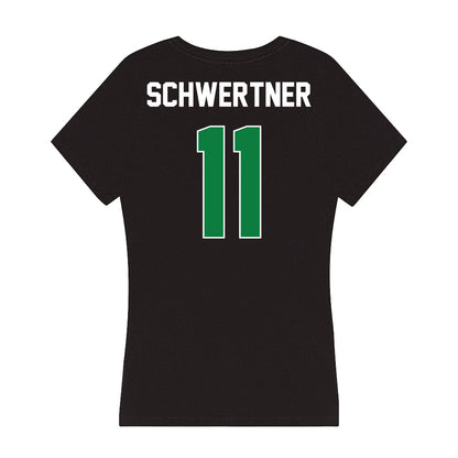 North Texas - NCAA Women's Soccer : Meghan Schwertner - Women's V-Neck T-Shirt-1