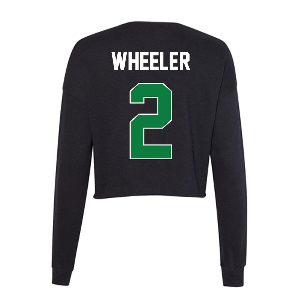 North Texas - NCAA Women's Volleyball : Lauren Wheeler - Women's Cropped Crew Fleece-1