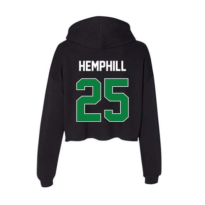 North Texas - NCAA Women's Volleyball : Riley Hemphill - Women's Crop Fleece Hoodie-1