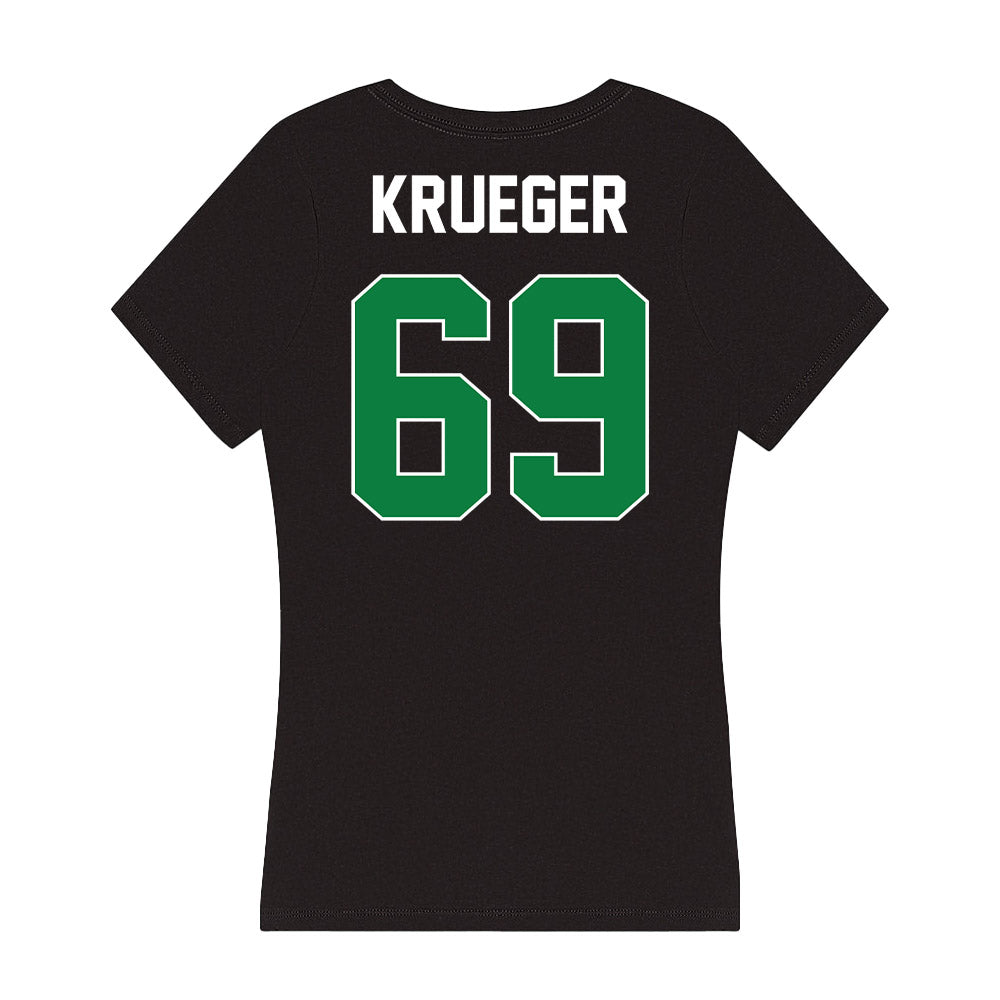 North Texas - NCAA Football : Ryan Krueger - Women's V-Neck T-Shirt-1