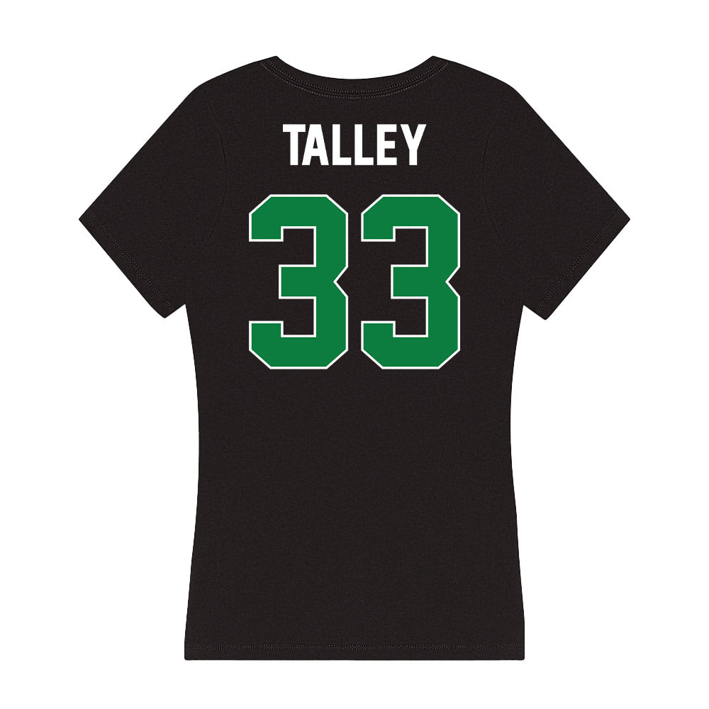 North Texas - NCAA Women's Basketball : Jaelyn Talley - Women's V-Neck T-Shirt-1