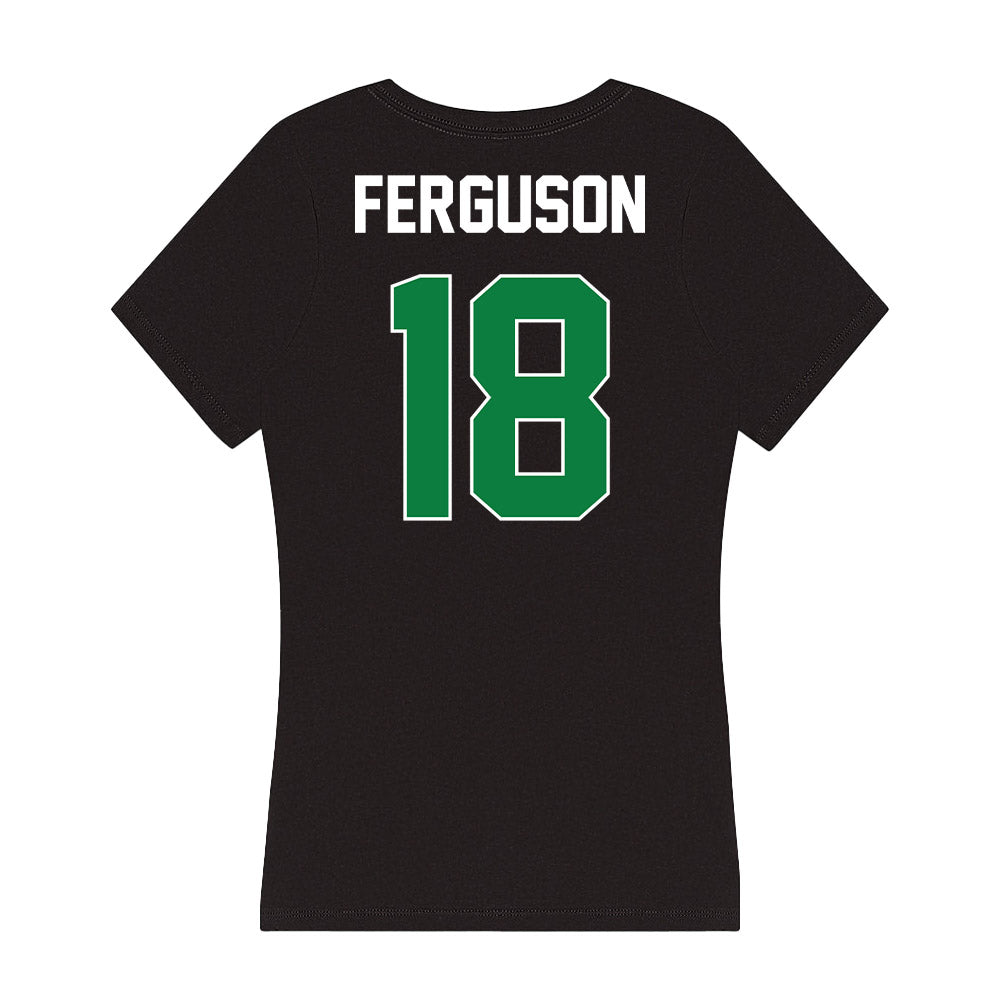 North Texas - NCAA Football : Mason Ferguson - Women's V-Neck T-Shirt-1