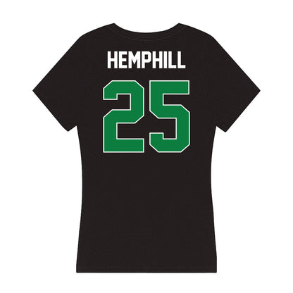 North Texas - NCAA Women's Volleyball : Riley Hemphill - Women's V-Neck T-Shirt-1