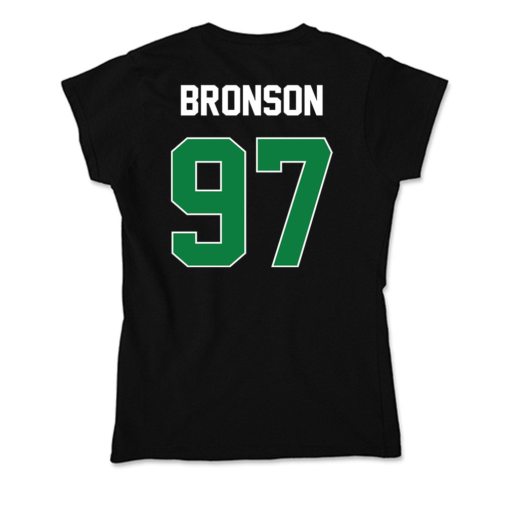 North Texas - NCAA Football : Treviance Bronson - Soft Style Women’s T-Shirt-1