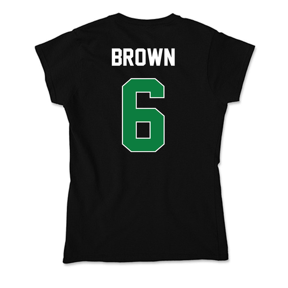 North Texas - NCAA Women's Soccer : Summer Brown - Soft Style Women’s T-Shirt-1