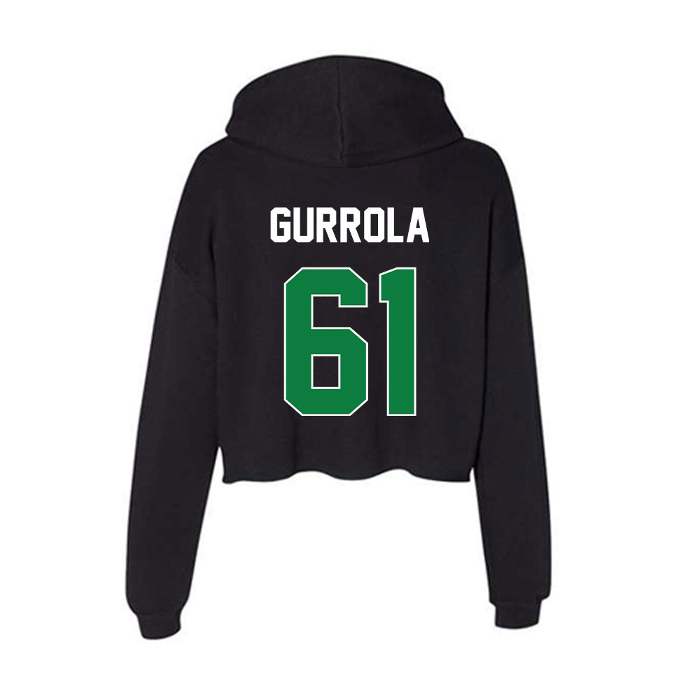 North Texas - NCAA Football : Paul Gurrola - Women's Crop Fleece Hoodie-1