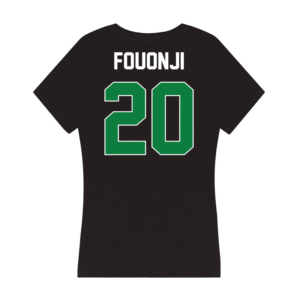 North Texas - NCAA Women's Volleyball : Loredana Fouonji - Women's V-Neck T-Shirt-1