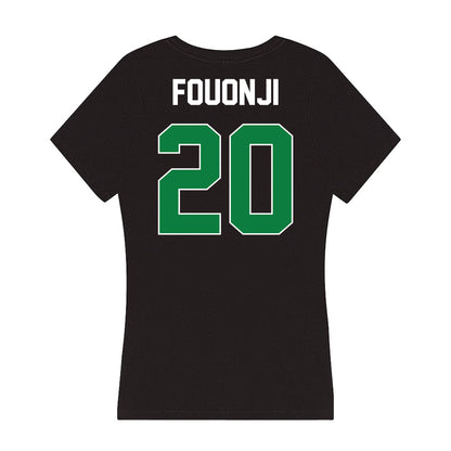 North Texas - NCAA Women's Volleyball : Loredana Fouonji - Women's V-Neck T-Shirt-1