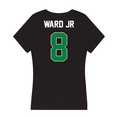 North Texas - NCAA Football : Damon Ward Jr - Women's V-Neck T-Shirt-1