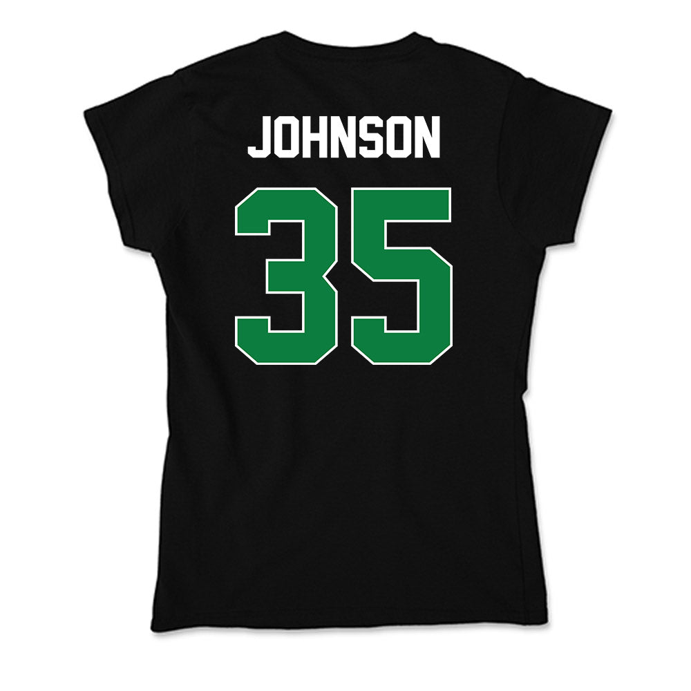 North Texas - NCAA Women's Basketball : Aniyah Johnson - Soft Style Women’s T-Shirt-1