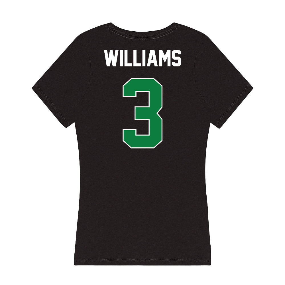 North Texas - NCAA Women's Soccer : Katherine Williams - Women's V-Neck T-Shirt-1