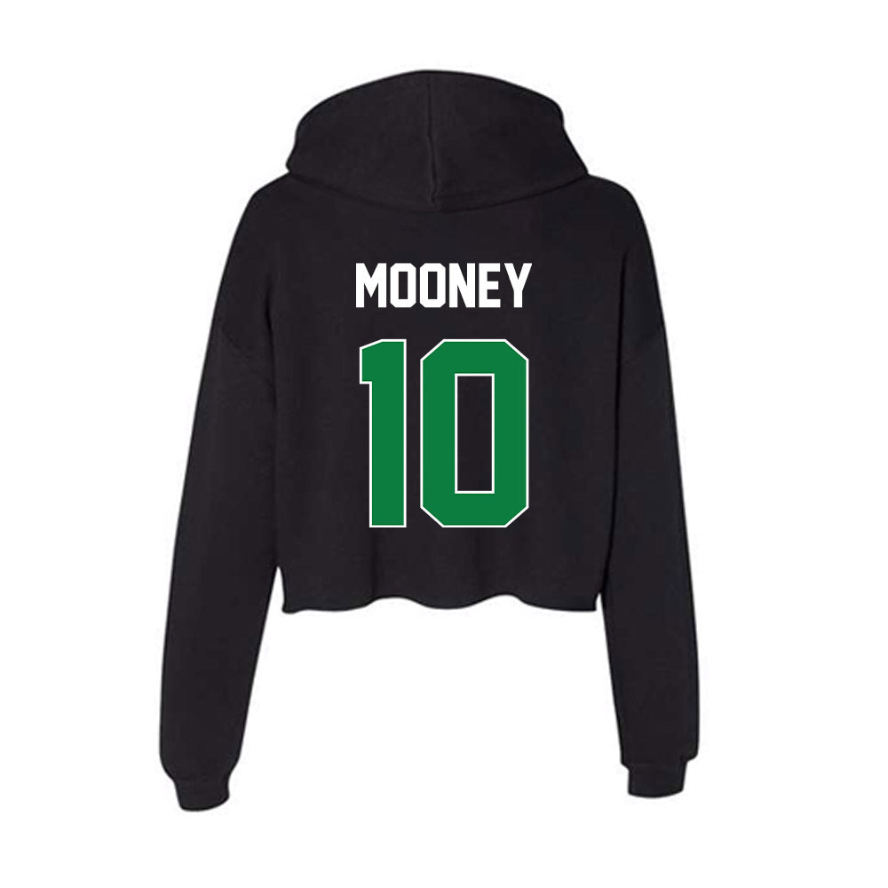 North Texas - NCAA Women's Volleyball : Paige Mooney - Women's Crop Fleece Hoodie-1