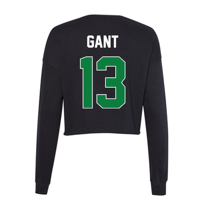 North Texas - NCAA Football : Chris Gant - Women's Cropped Crew Fleece-1