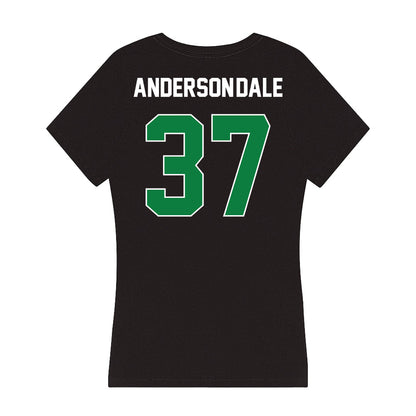 North Texas - NCAA Football : Kabriel Anderson-Dale - Women's V-Neck T-Shirt-1