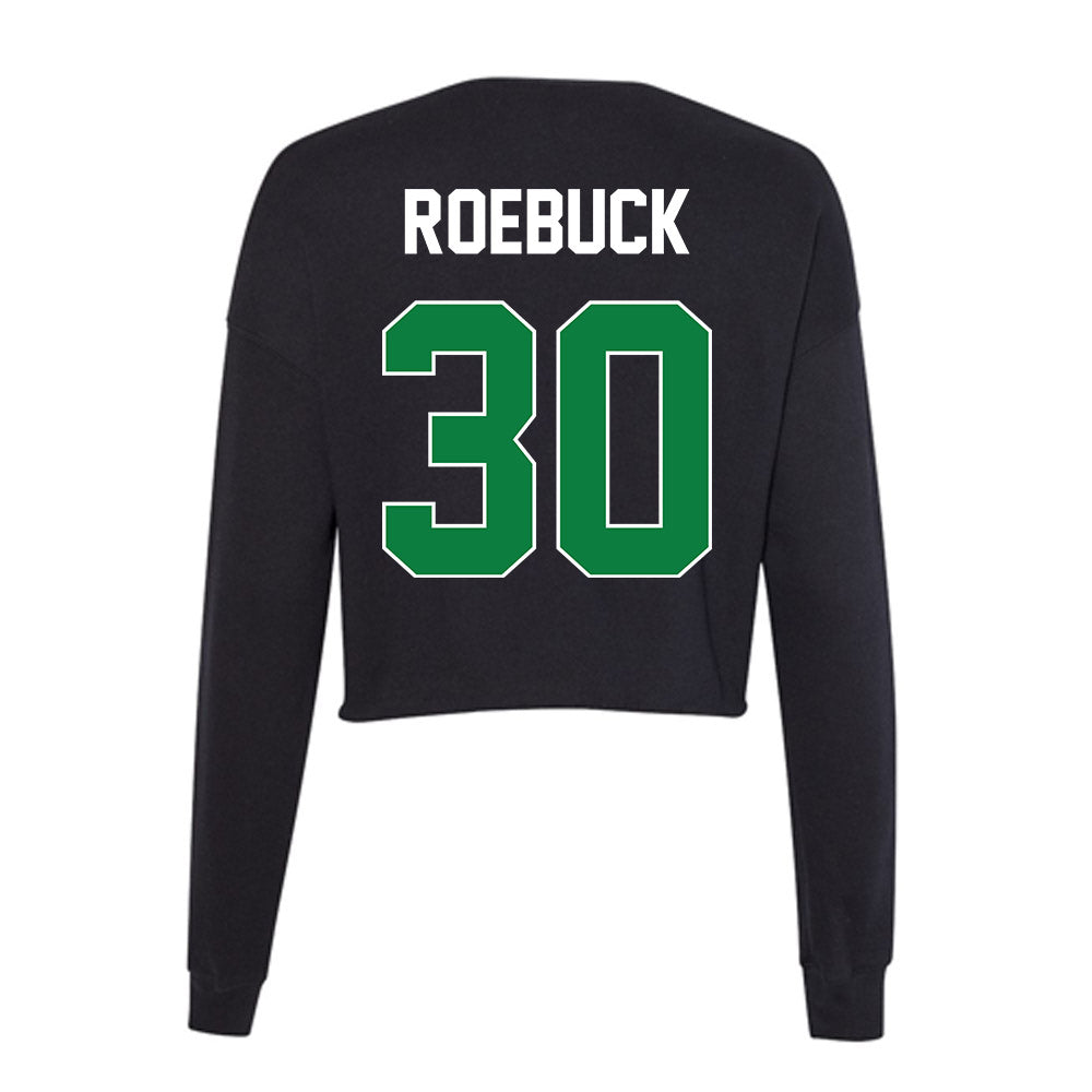 North Texas - NCAA Women's Soccer : Rachel Roebuck - Women's Cropped Crew Fleece-1