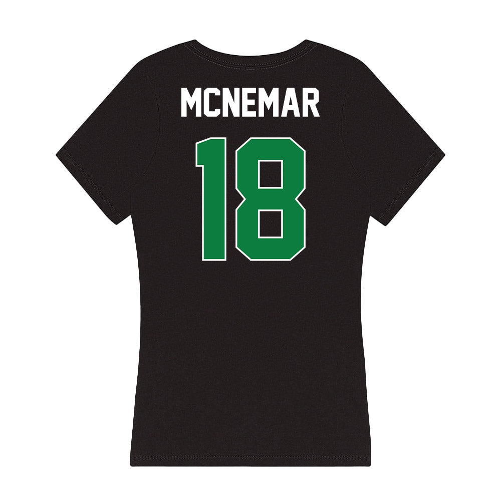 North Texas - NCAA Softball : Riley McNemar - Women's V-Neck T-Shirt-1