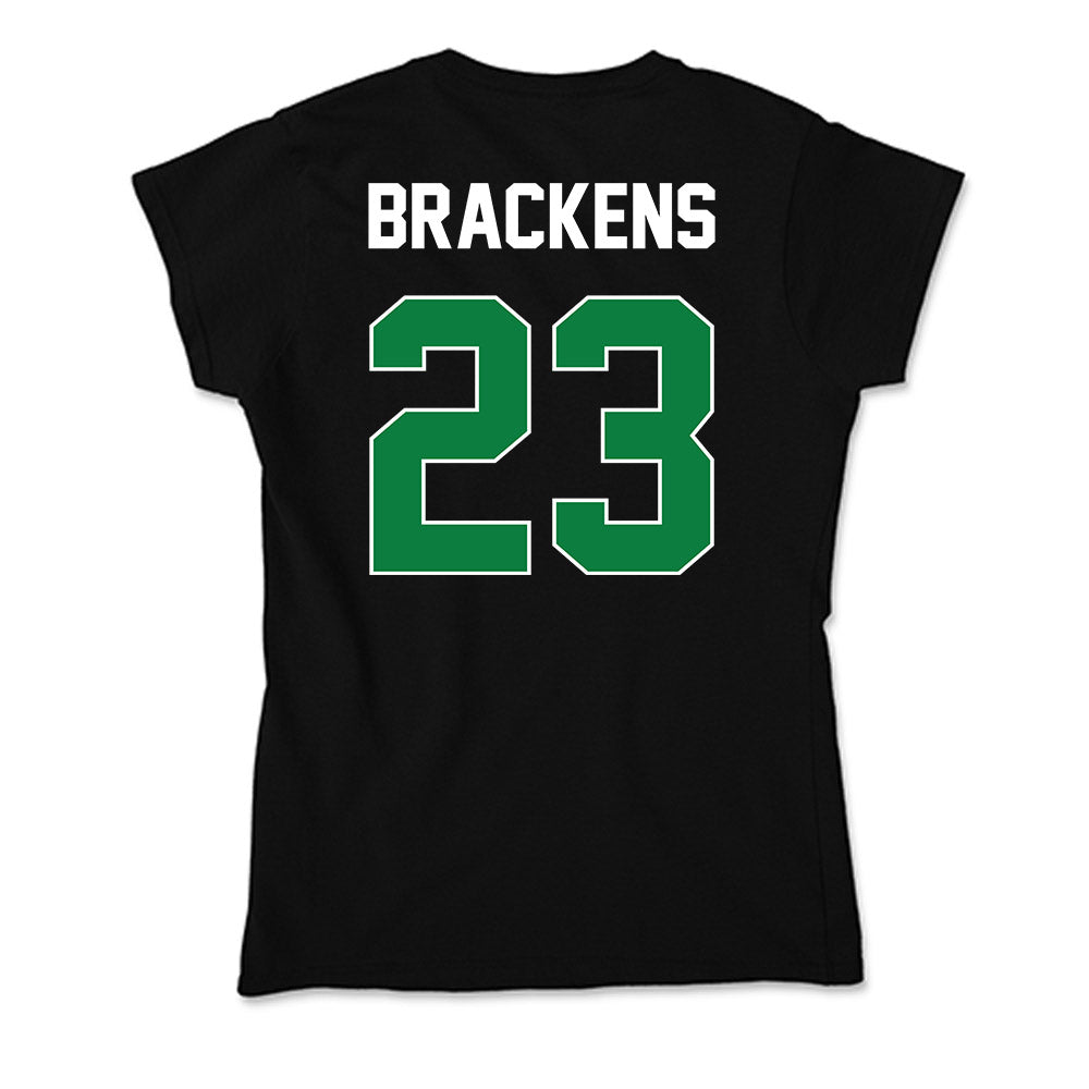 North Texas - NCAA Women's Basketball : Shadasia Brackens - Soft Style Women’s T-Shirt-1