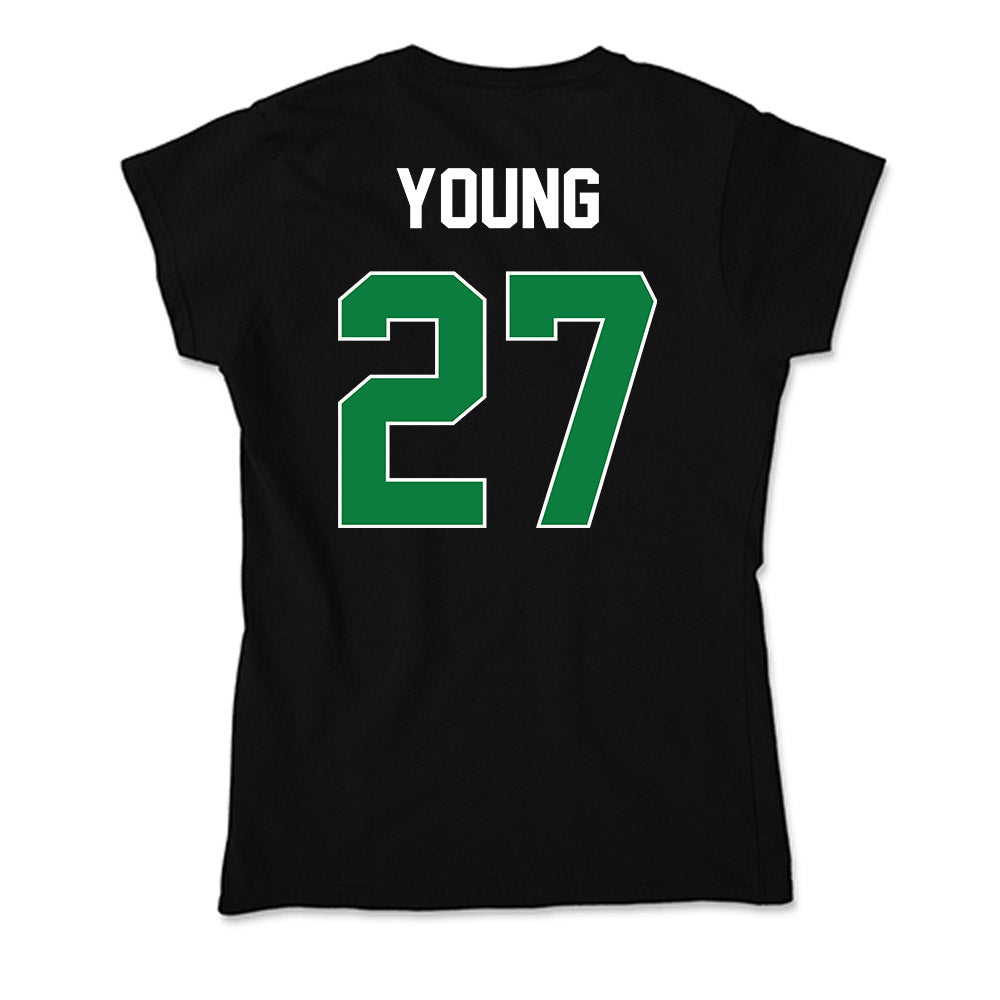 North Texas - NCAA Football : Wyatt Young - Soft Style Women’s T-Shirt-1