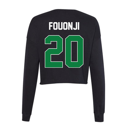 North Texas - NCAA Women's Volleyball : Loredana Fouonji - Women's Cropped Crew Fleece-1