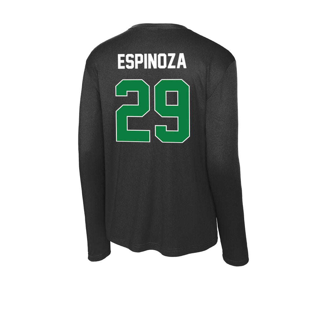 North Texas - NCAA Baseball : Jorden Espinoza - Activewear Long Sleeve T-Shirt-1