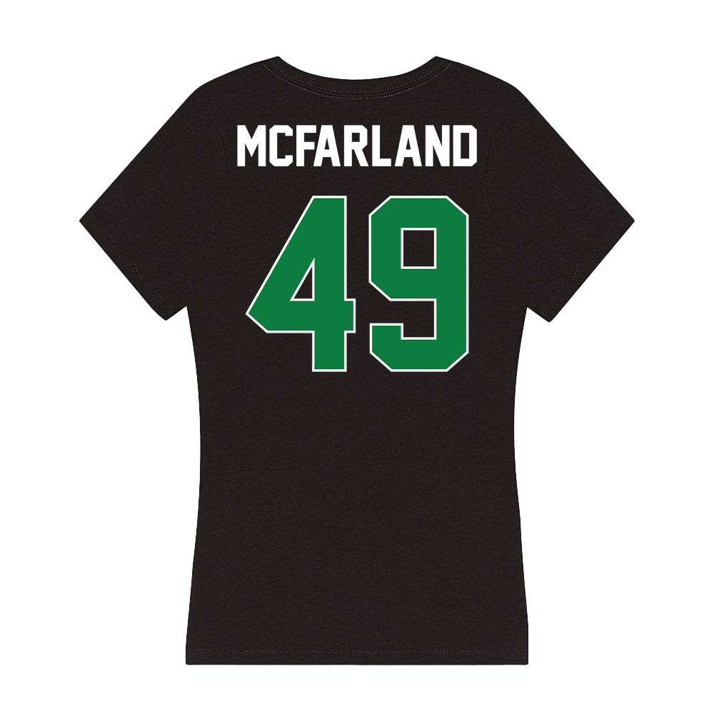 North Texas - NCAA Football : Kamdon McFarland - Women's V-Neck T-Shirt-1