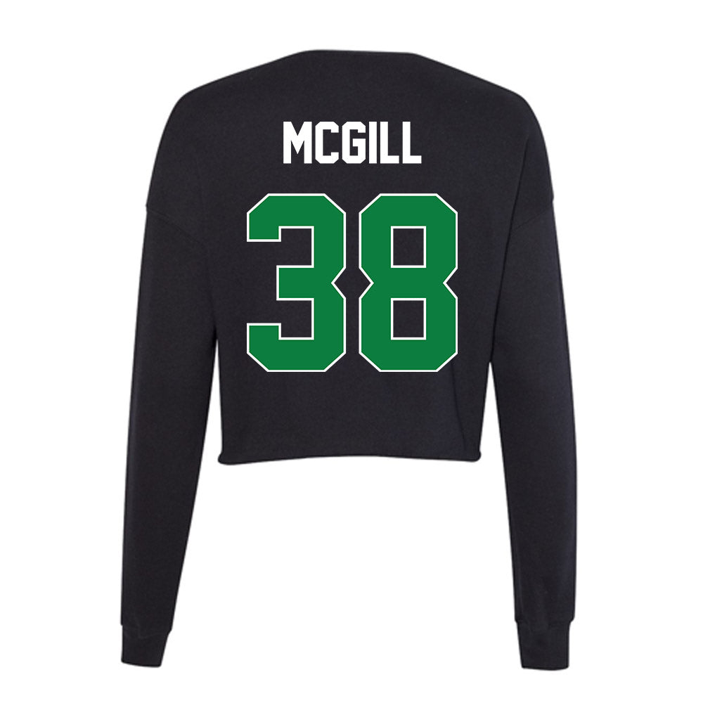 North Texas - NCAA Football : Makenzie Mcgill - Women's Cropped Crew Fleece-1