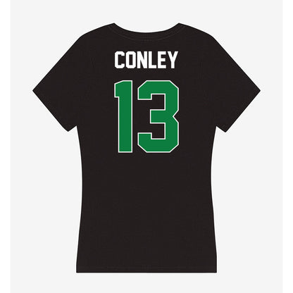 North Texas - NCAA Softball : Madison Conley - Women's V-Neck T-Shirt-1