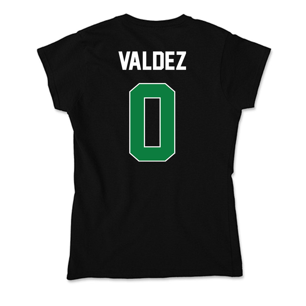 North Texas - NCAA Football : Cam'Ron Valdez - Soft Style Women’s T-Shirt-1