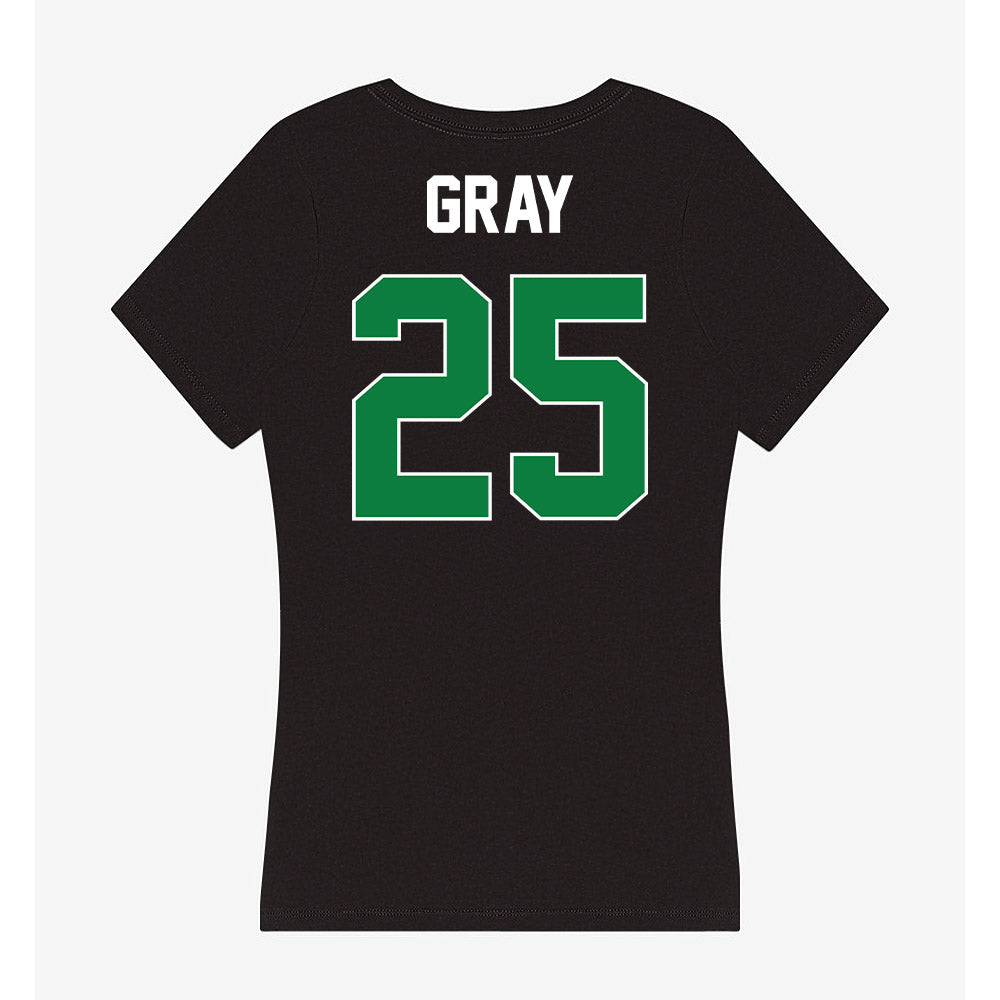 North Texas - NCAA Football : Ashton Gray - Women's V-Neck T-Shirt-1