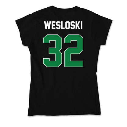 North Texas - NCAA Football : Ethan Wesloski - Soft Style Women’s T-Shirt-1