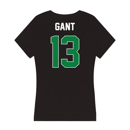 North Texas - NCAA Football : Chris Gant - Women's V-Neck T-Shirt-1