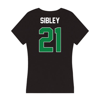 North Texas - NCAA Football : Kiefer sibley - Women's V-Neck T-Shirt-1