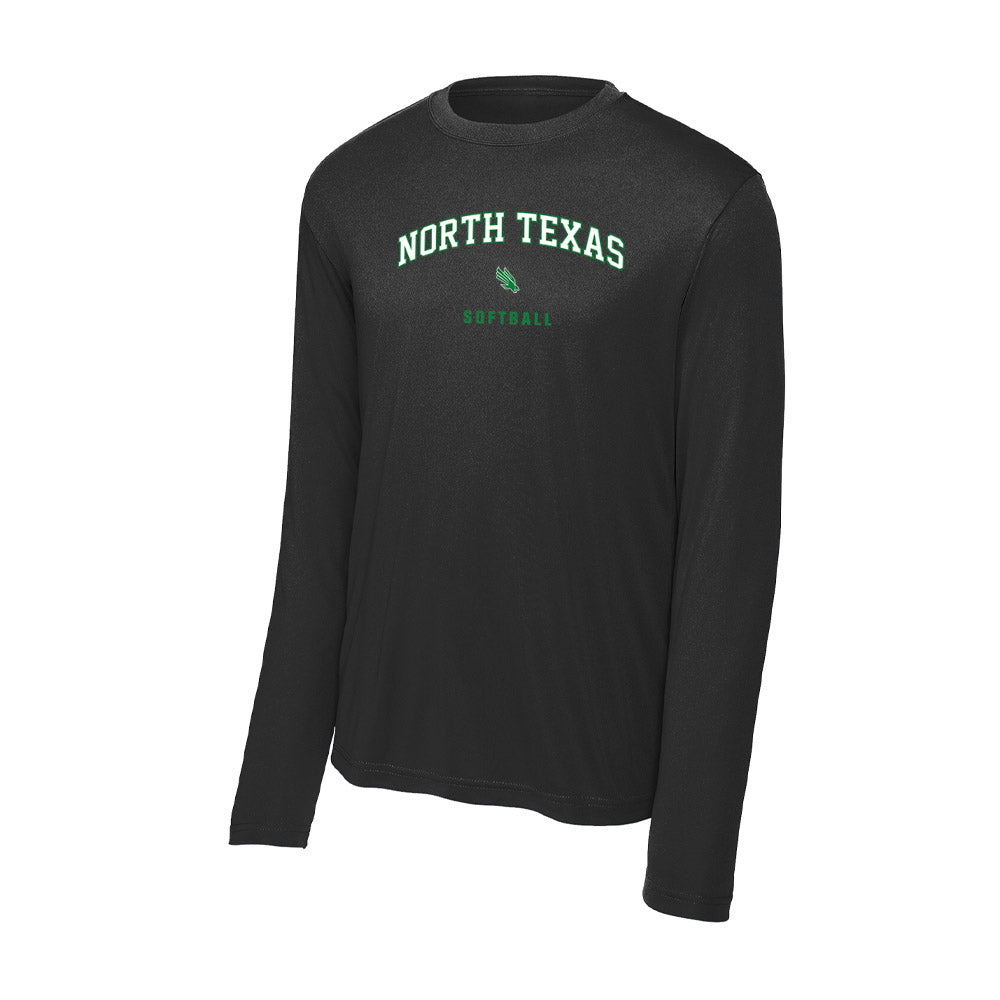 North Texas - NCAA Softball : Gracie Maloney - Activewear Long Sleeve T-Shirt-0