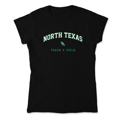 North Texas - NCAA Women's Track & Field : Jasmyn Reece - Soft Style Women’s T-Shirt-0