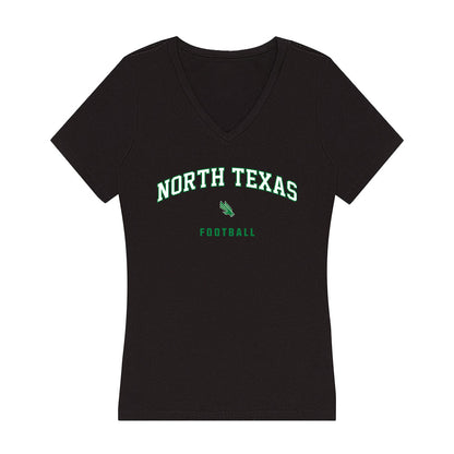 North Texas - NCAA Football : Isaac Sohn - Women's V-Neck T-Shirt-0