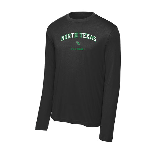 North Texas - NCAA Football : Thomas Von Grote - Activewear Long Sleeve T-Shirt-0