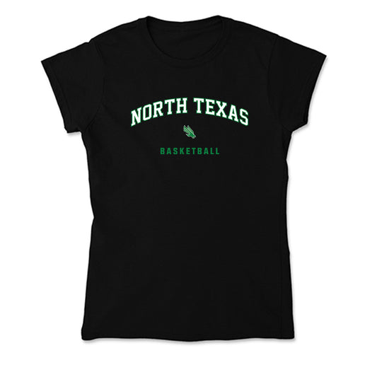 North Texas - NCAA Men's Basketball : Cahmai Crosby - Soft Style Women’s T-Shirt-0