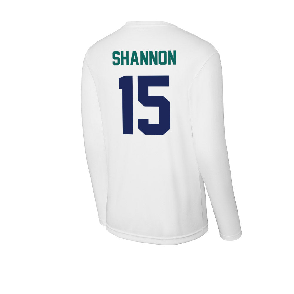 UNC Wilmington - NCAA Men's Soccer : Jake Shannon - Activewear Long Sleeve T-Shirt-1