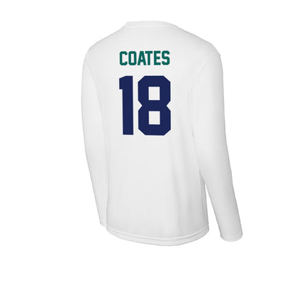 UNC Wilmington - NCAA Men's Soccer : Jacob Coates - Activewear Long Sleeve T-Shirt-1