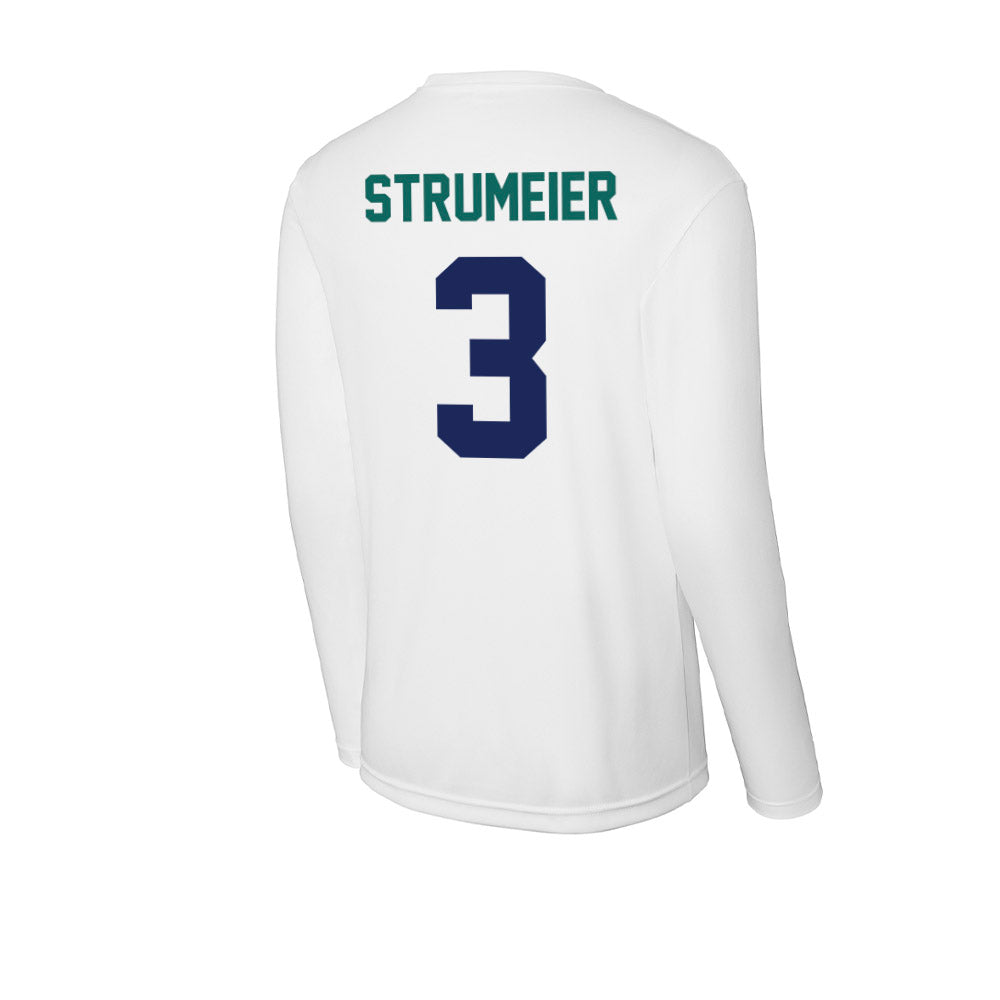 UNC Wilmington - NCAA Men's Soccer : Jaden Strumeier - Activewear Long Sleeve T-Shirt-1