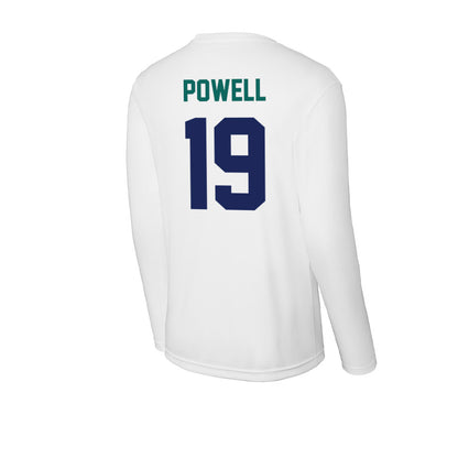 UNC Wilmington - NCAA Men's Soccer : Caleb Powell - Activewear Long Sleeve T-Shirt-1
