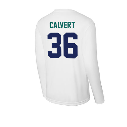 UNC Wilmington - NCAA Baseball : Ryan Calvert - Activewear Long Sleeve T-Shirt-1