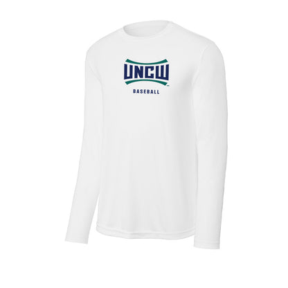 UNC Wilmington - NCAA Baseball : Kevin Jones II - Activewear Long Sleeve T-Shirt-0